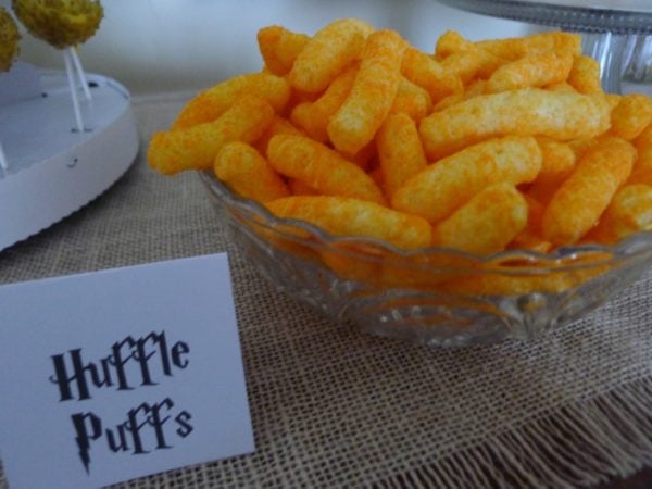 Huffle Puffs - Harry Potter Birthday Party