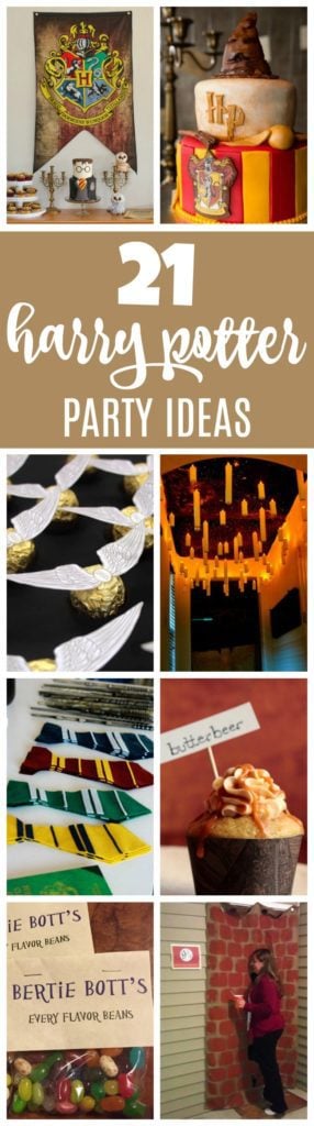 21 Magical Harry Potter Birthday Party Ideas - Pretty My Party