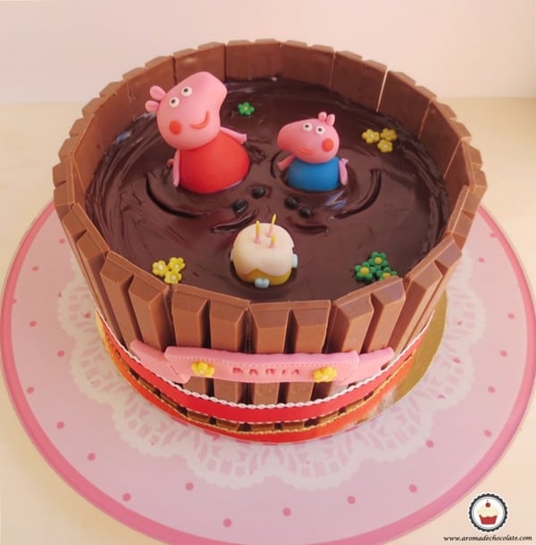 Peppa Pig Birthday Cake 