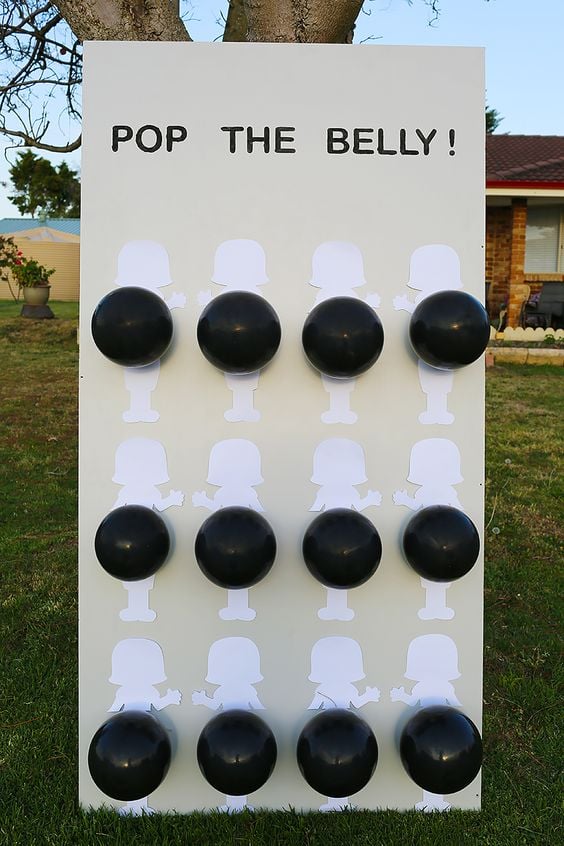 A Pop The Belly party game. 