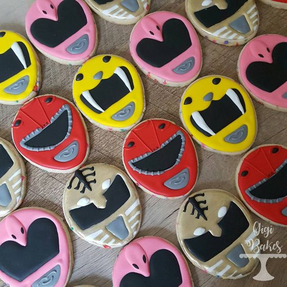 Power Ranger Cookies | Power Ranger Birthday