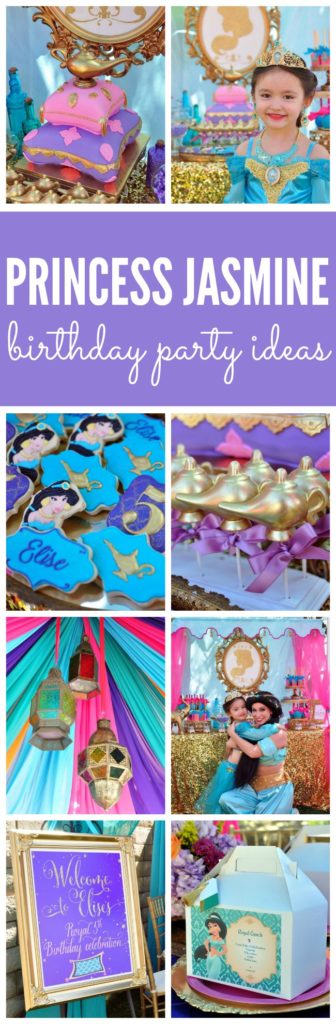 Princess Jasmine Arabian Nights Birthday Party | Pretty My Party