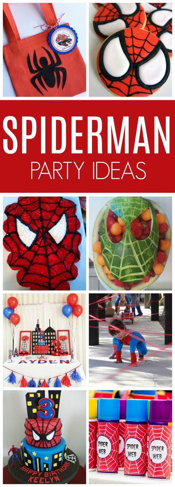 21 Spiderman Birthday Party Ideas - Pretty My Party