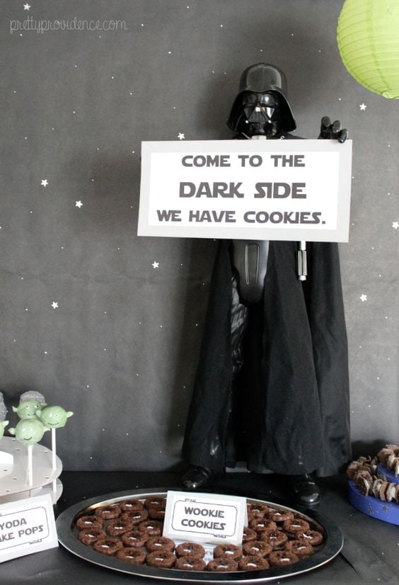Come to the Dark Side Sign | Star Wars Birthday Party