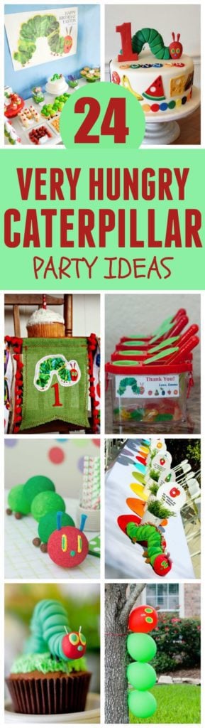 24 Very Hungry Caterpillar Party Ideas featured on Pretty My Party