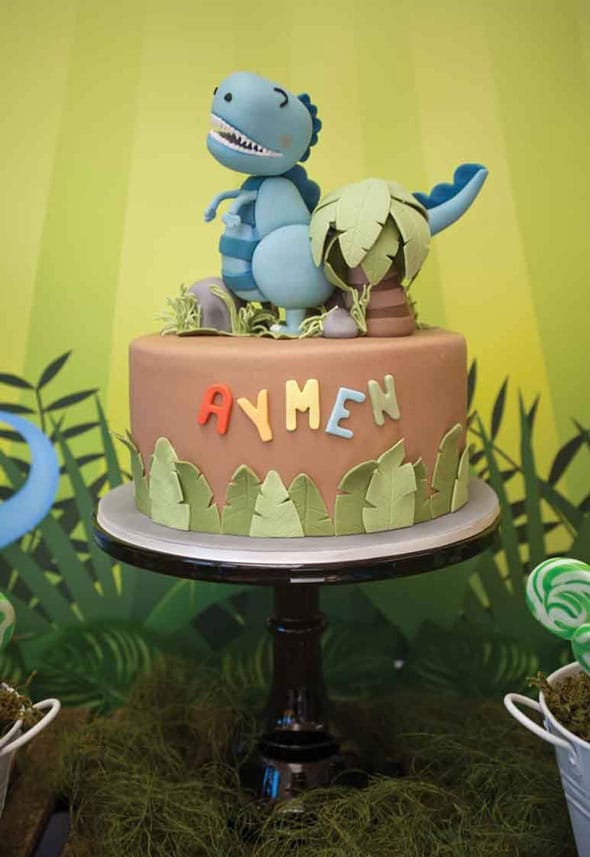 Dinosaur Birthday Cake - Dinosaur Themed Party Ideas