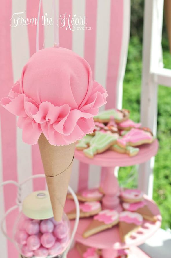 26 Sweet Ice Cream Party Ideas Pretty My