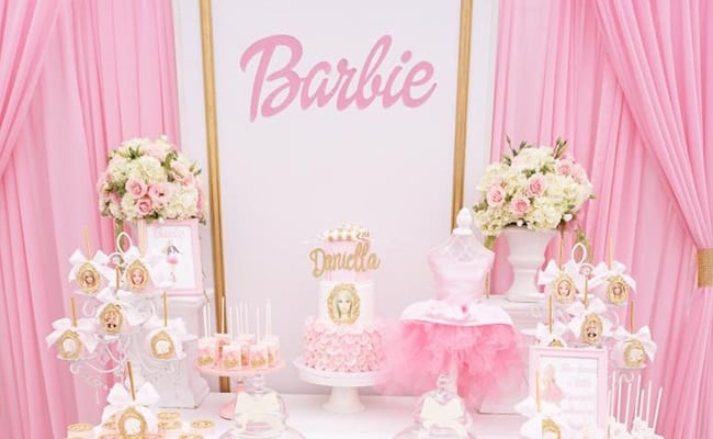 Pink Barbie Glam Birthday Party