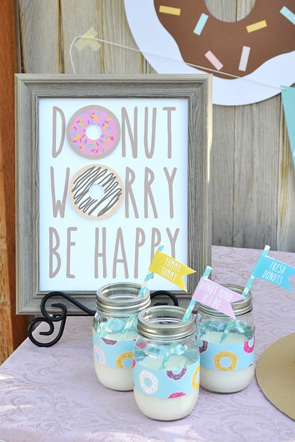 Donut Party Free Printables | Donut Themed Party Ideas