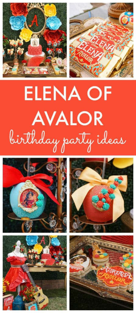 Elena of Avalor Themed Birthday Party featured on Pretty My Party