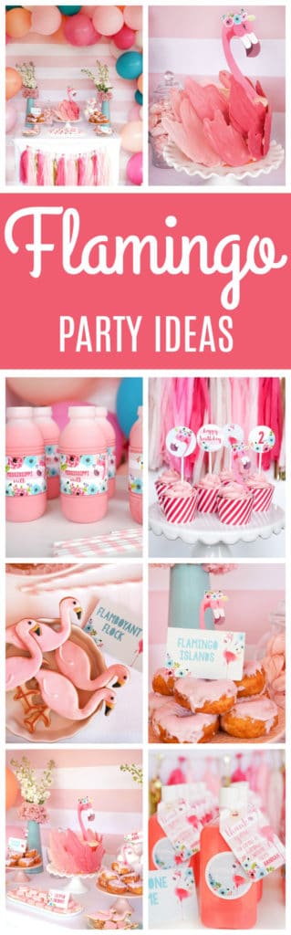 Fabulous Flamingo Birthday Party featured on Pretty My Party