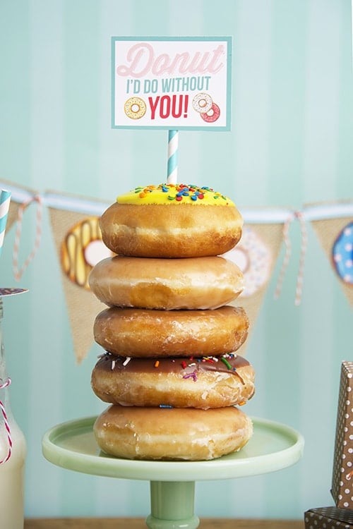 FREE Donut Party Printables | Donut Themed Party Ideas