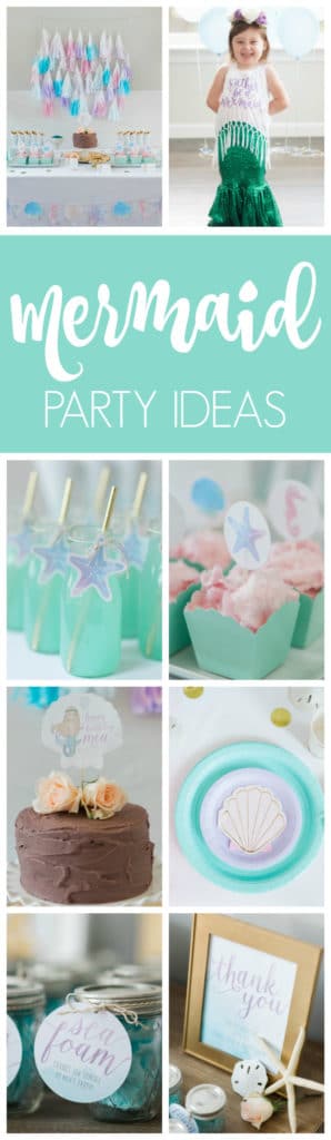 Magnificent Mermaid Themed Party featured on Pretty My Party