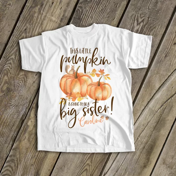 Pumpkin Big Sister Shirt
