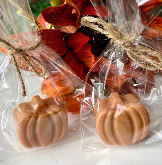 Fall baby sales shower favor ideas