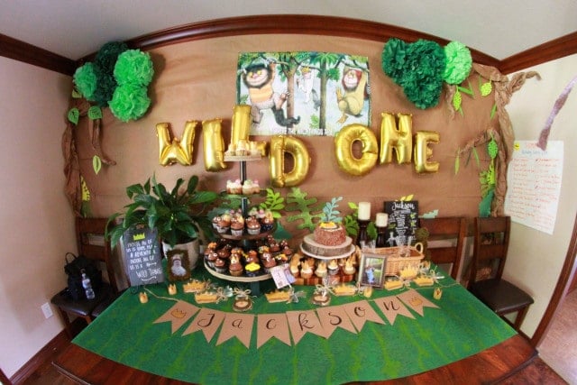Wild One Sweets Table - Wild One Birthday Decorations