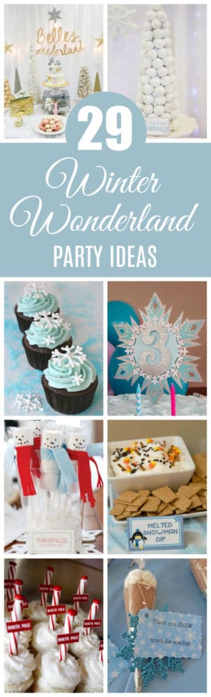 Winter Wonderland Party Printables - My Party Design