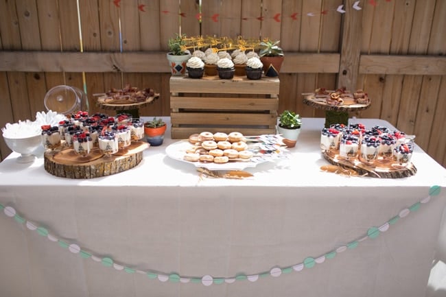 Wild One First Birthday Party Table