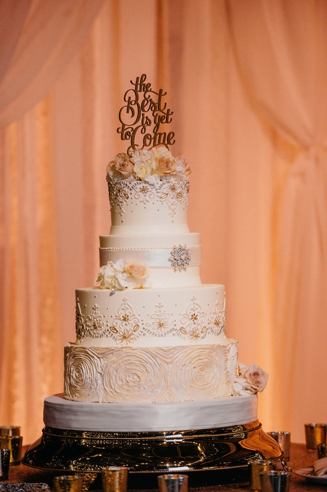 Sparkly New Year's Eve Wedding Celebration
