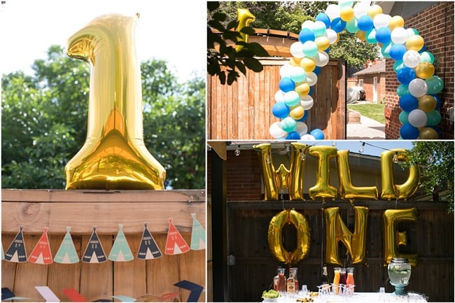 Wild One First Birthday Party on Pretty My Party