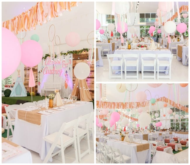 Boho Inspired 1st Birthday Party Ideas