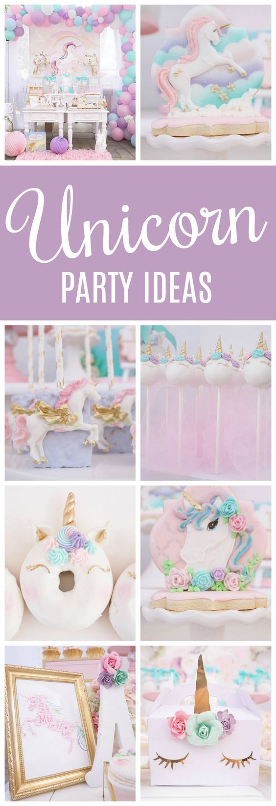 Pretty Pastel Unicorn Birthday Party - Pretty My Party