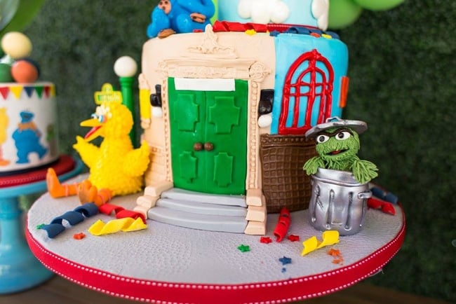 Sesame Street Cake