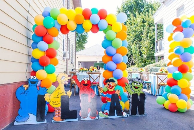 Sesame Street Party Decorations