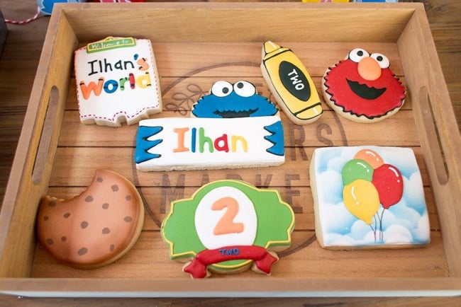 Sesame Street Party Cookies