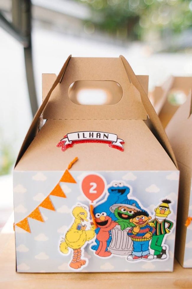 Sesame Street Party Favors