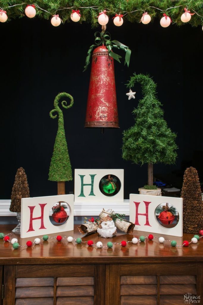 DIY Ho Ho Ho Christmas Decor