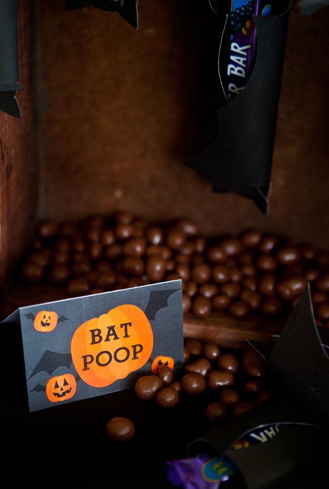 Bat Poop Candy - Halloween Snacks