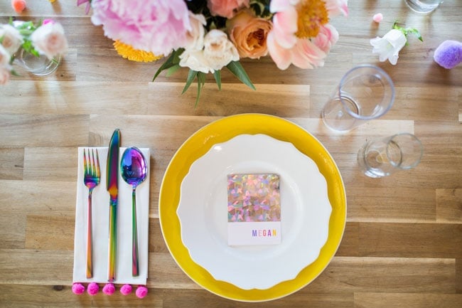 Fabulous Lisa Frank Inspired Rainbow Birthday Party on Pretty My Party