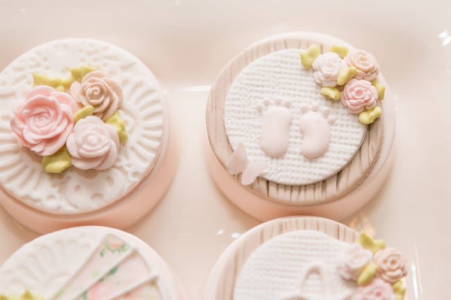 Garden Baby Shower Oreos