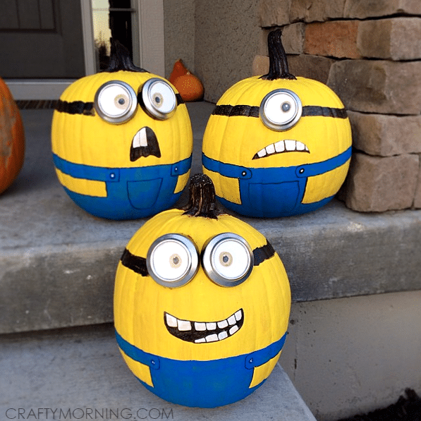 19 Clever No Carve Painted Pumpkins For Kids - Pretty My Party