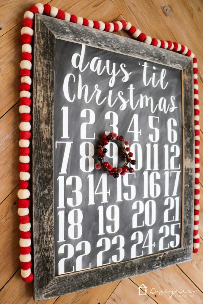 DIY Christmas Countdown Calendar