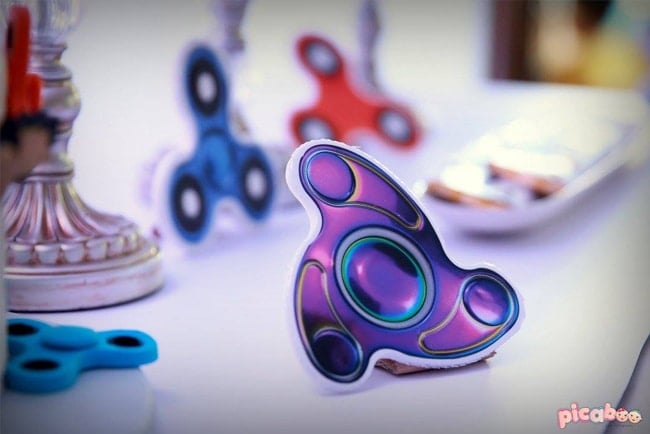 Awesome Fidget Spinner Themed Birthday Party on Pretty My Party