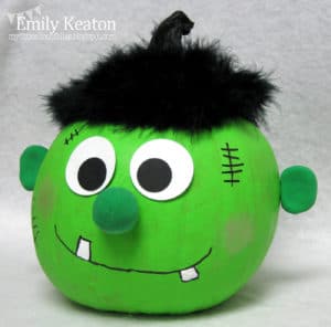 19 Clever No Carve Painted Pumpkins For Kids - Pretty My Party