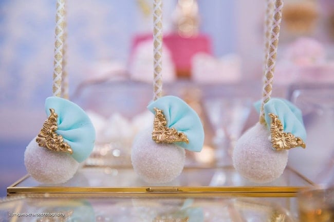 Gorgeous Marie Antoinette Baby Shower Cake Pops - Pretty My Party