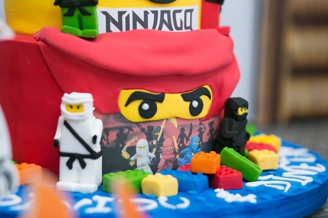 Awesome Ninjago Themed Birthday Party