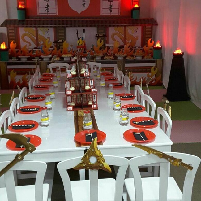 Awesome Ninjago Themed Birthday Party