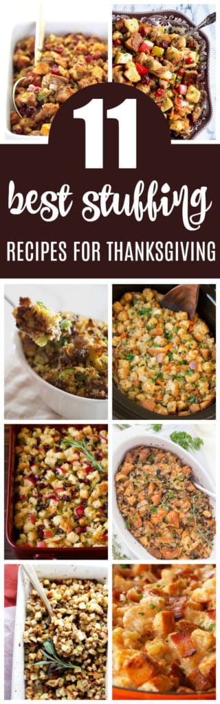 11 Insanely Delicious Thanksgiving Stuffing Recipes