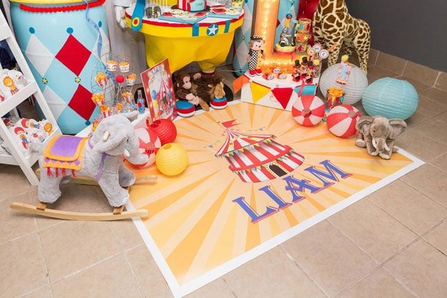 Sweet Circus Birthday Party