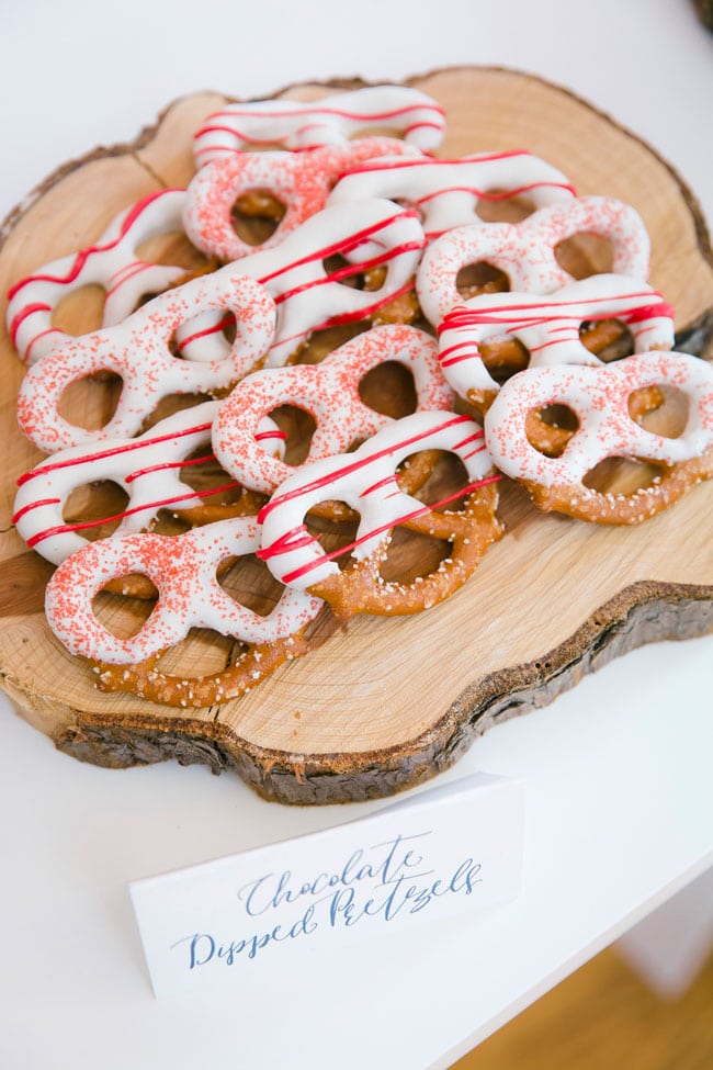 Whimsical Let It Snow Themed Holiday Party on Pretty My Party