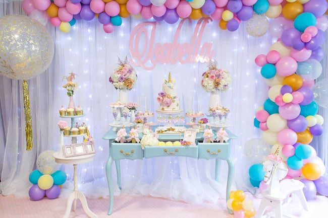 Magical Pastel Unicorn Party - 1st Birthday - Pretty My Party