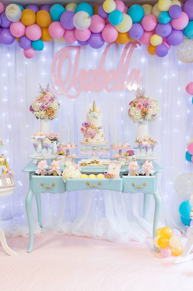 Magical Unicorn Birthday Celebration