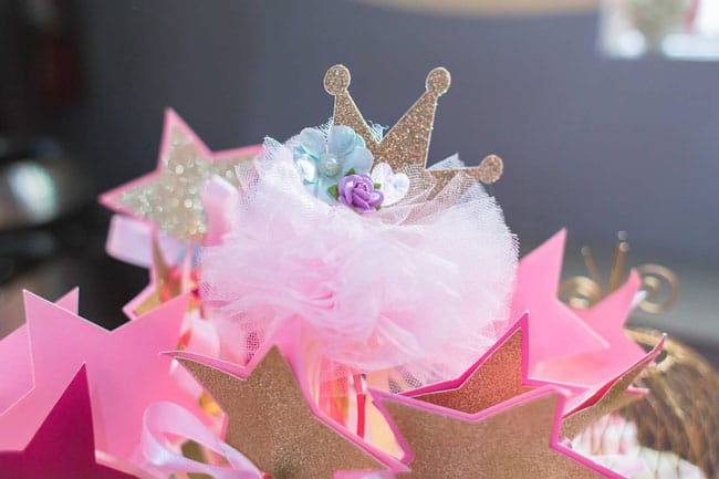 Pink and Gold Princess Birthday Party