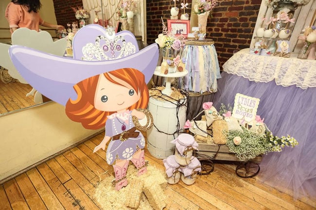 Royal Rodeo Cowgirl Birthday Party - Sofia the First