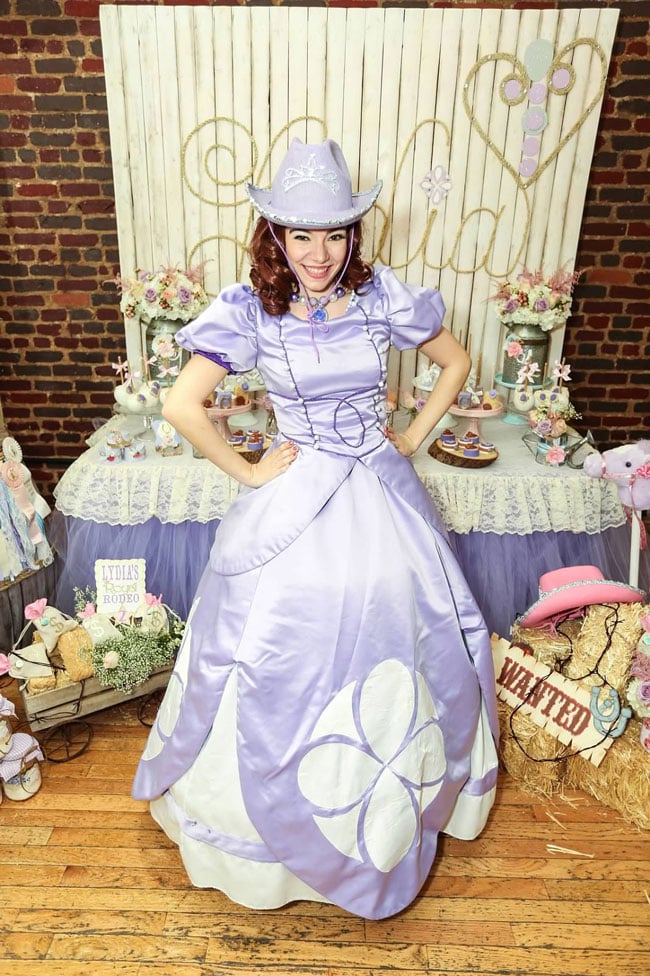 Royal Rodeo Cowgirl Birthday Party - Sofia the First
