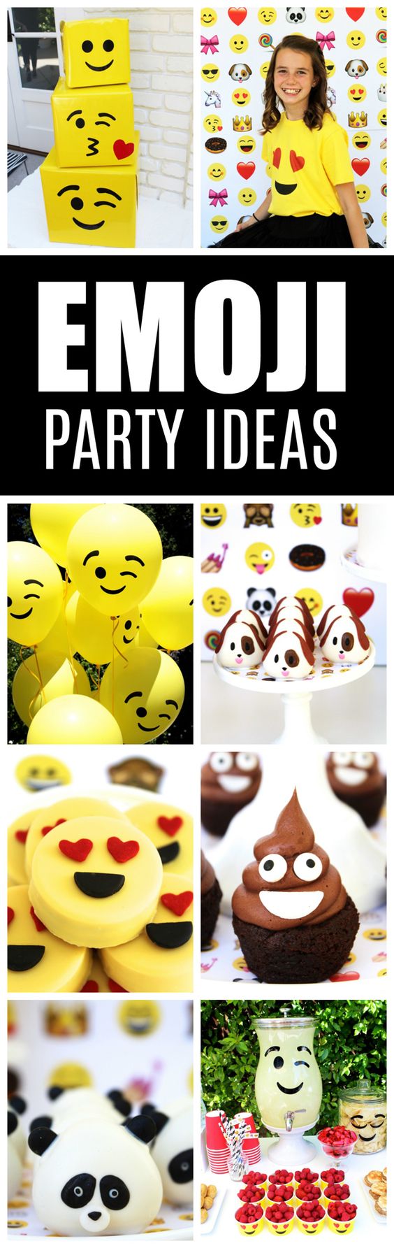 Awesome Emoji Themed 11th Birthday Party - Pretty My Party